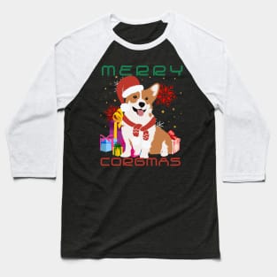 Merry Corgmas Baseball T-Shirt